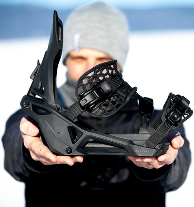 Unleash Your Snowboarding Potential with Nidecker Supermatic Snowboard Bindings!