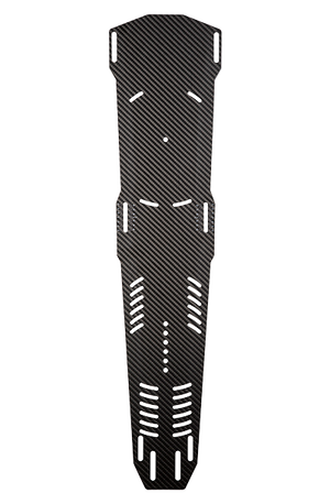 2027 Radar Carbon / G10 Sequence Universal Boot Plate with Bar