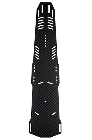 2027 Radar Carbon / G10 Sequence Universal Boot Plate with Bar