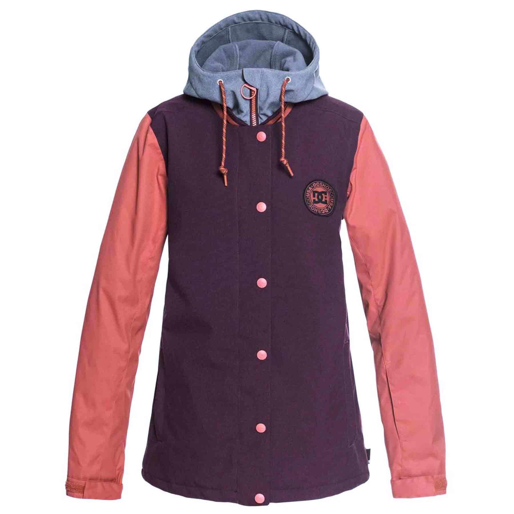 2019 DC DCLA Women's Snow Jacket (Winetasting) S2AS