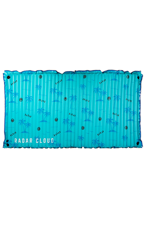 2027 Radar Cloud Water Mat 5ft x 10ft - Blue Palms