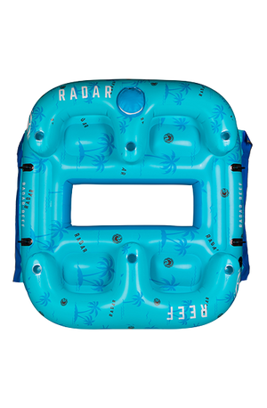 2027 Radar Reef Lounge 4 Person Float - Blue Palms