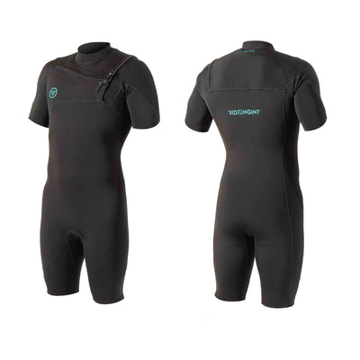 2022 Ride Engine Apoc 2mm Front-Zip Shorty Wetsuit Ride Engine