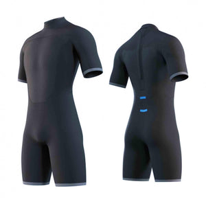2024 Mystic Brand 3.2mm Back-Zip Men's Shorty Wetsuit S2AS