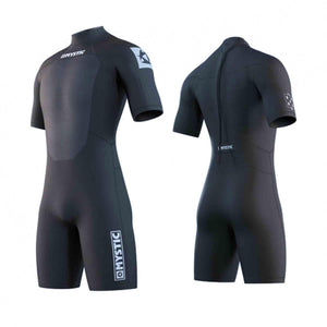 2024 Mystic Brand 3.2mm Back-Zip Men's Shorty Wetsuit S2AS