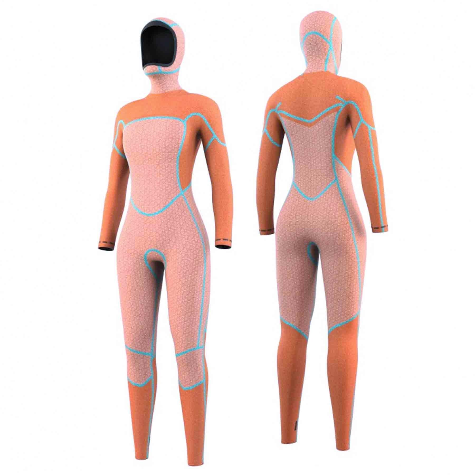 2024 Mystic Gem Hooded 6/4/3mm Women's Winter Wetsuit S2AS