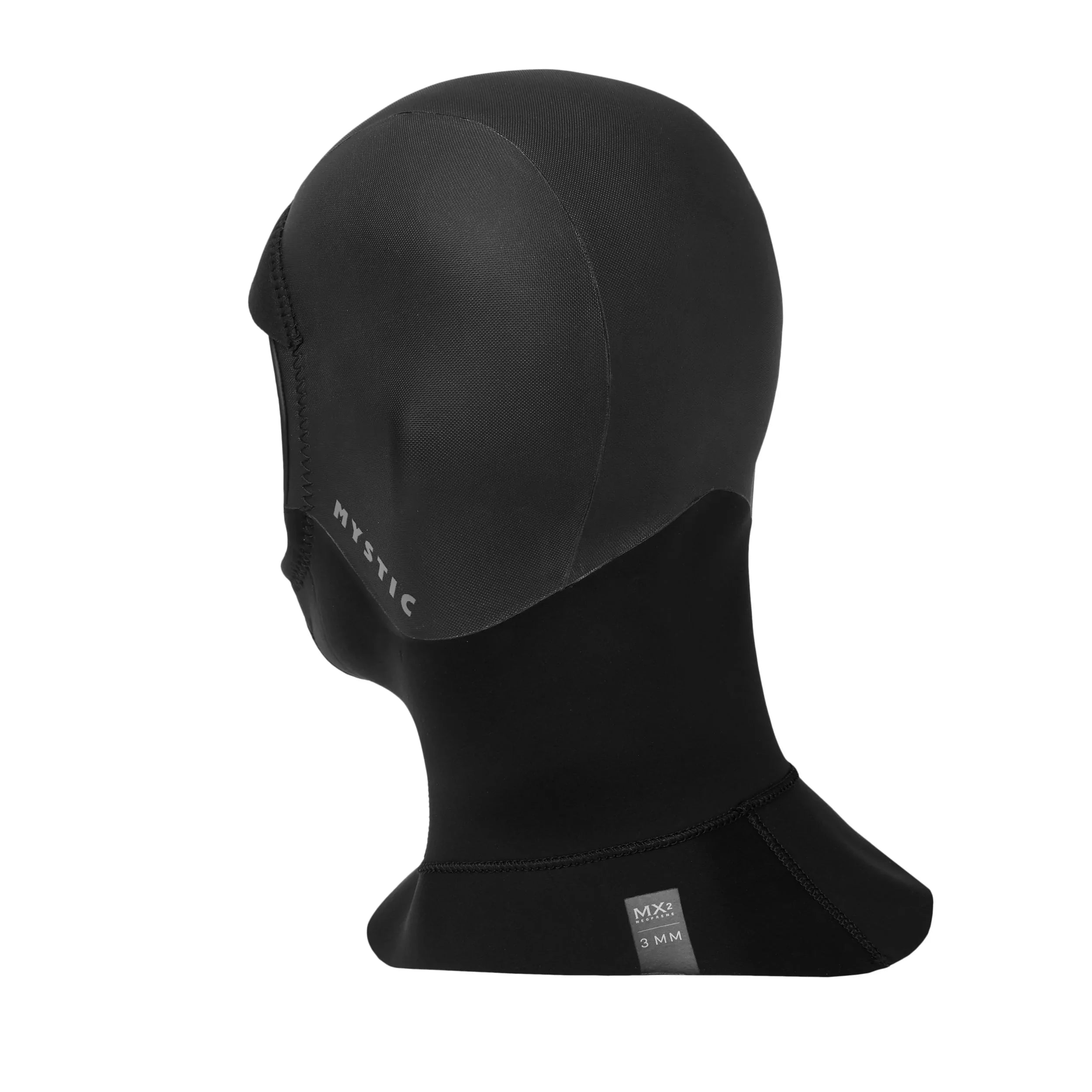 2024 Mystic Roam Hood Long 3mm Wetsuit Hood (Black) S2AS