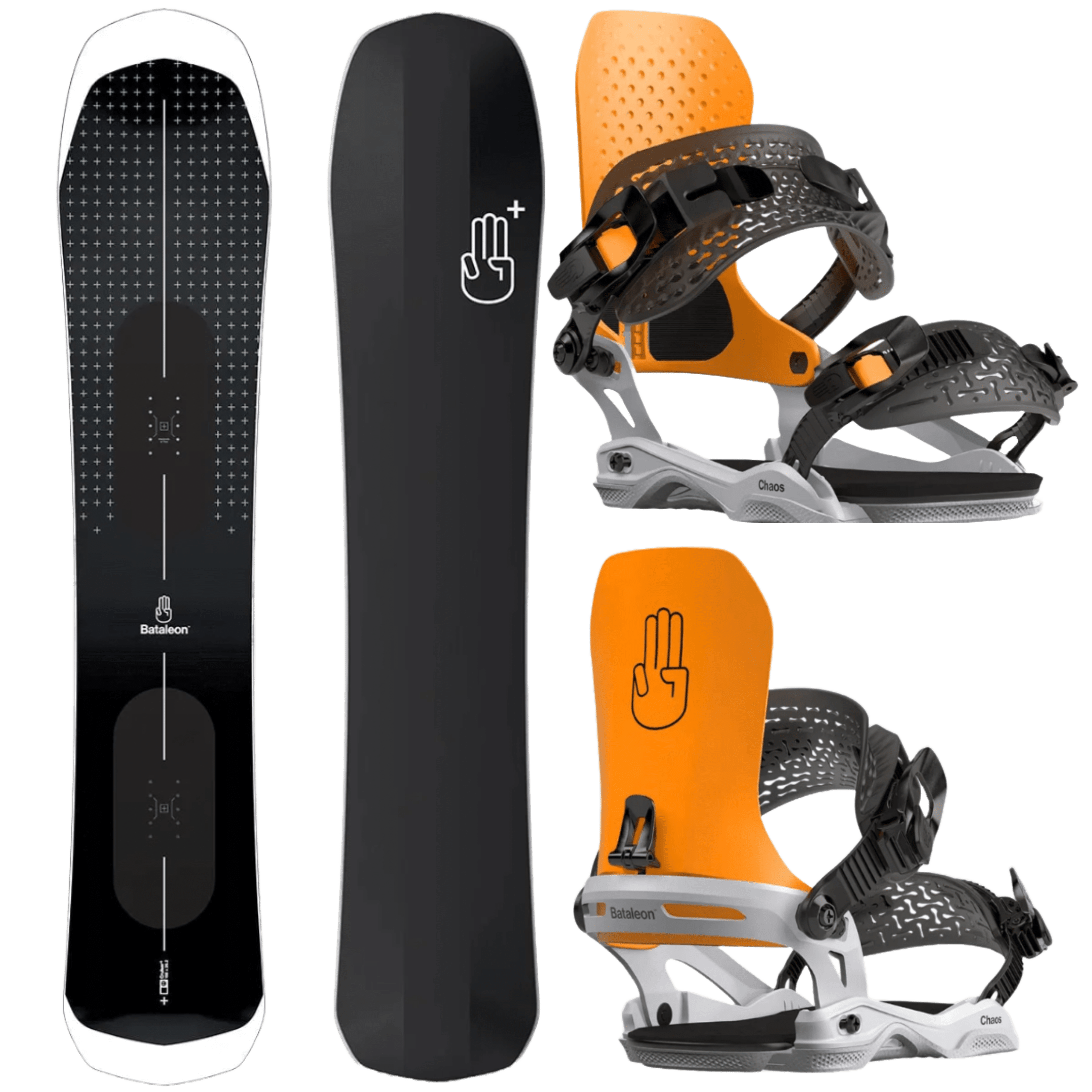 2024 Bataleon Cruiser Plus and Chaos Snowboard Package Bataleon