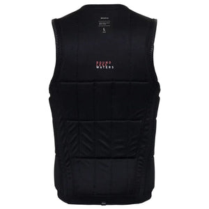 2024 Mystic Anarchy Men's Impact Vest Fzip Wake Black S2AS