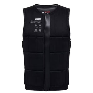 2024 Mystic Anarchy Men's Impact Vest Fzip Wake Black S2AS