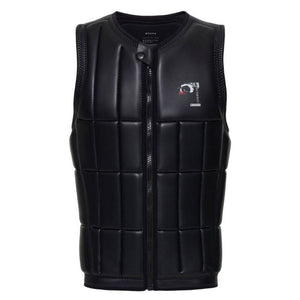 2024 Mystic Anarchy Men's Impact Vest Fzip Wake Black S2AS
