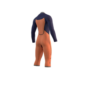 2024 Mystic Marshall Longarm shortleg  4/3mm front zip wetsuit (Black) MYSTIC