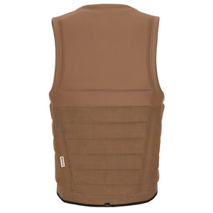 2024 Mystic The Dom Men's Impact Vest Fzip Wake Slate Brown S2AS