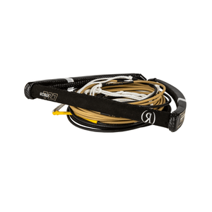 2024 Ronix 727 Pro Foil Combo 14in. Handle 77.5ft. 10-Sect. R8 Rope - Black/Gold S2AS