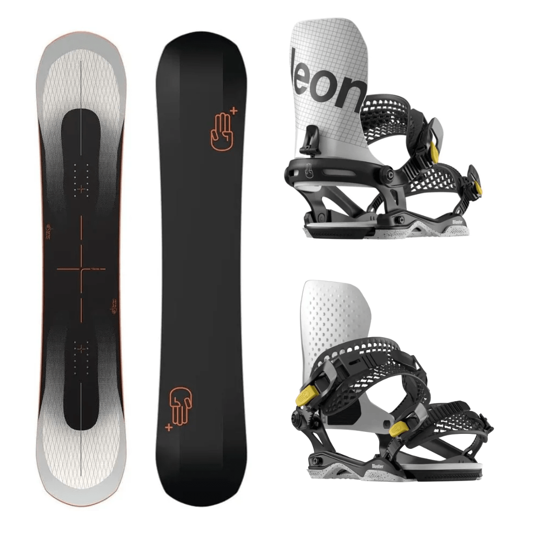 Bataleon Evil Twin+ Snowboard 2024 - Twin Freestyle Con Triple Base Technology - 5