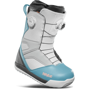 2025 Thirty twoWomen’s STW Double BOA® Snowboard Boots – Blue/Grey/White THIRTYTWO