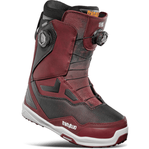 2025 ThirtyTwo TM-2 Double BOA® x Stevens Men’s Snowboard Boots – Oxblood THIRTYTWO