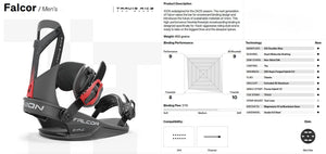 2025 Union Falcor Snowboard Binding S2AS