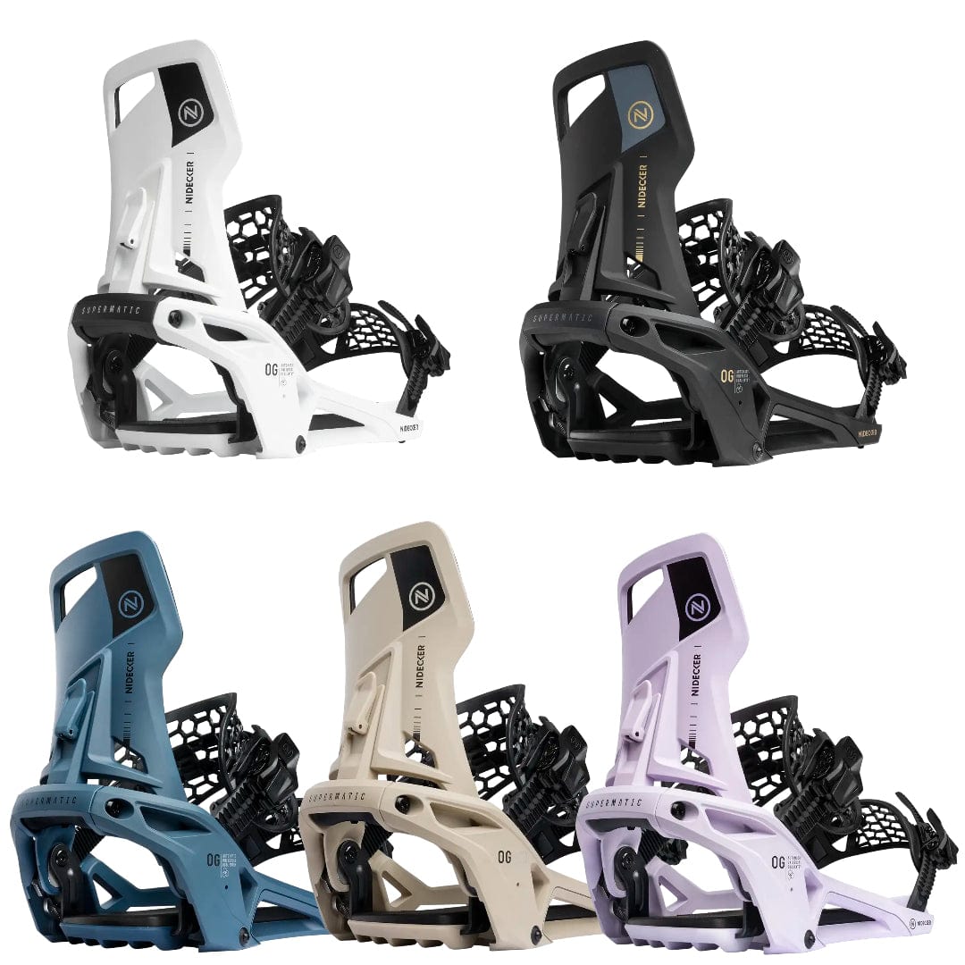 2026 Nidecker OG Supermatic Snowboard Bindings – Surface2Air Sports