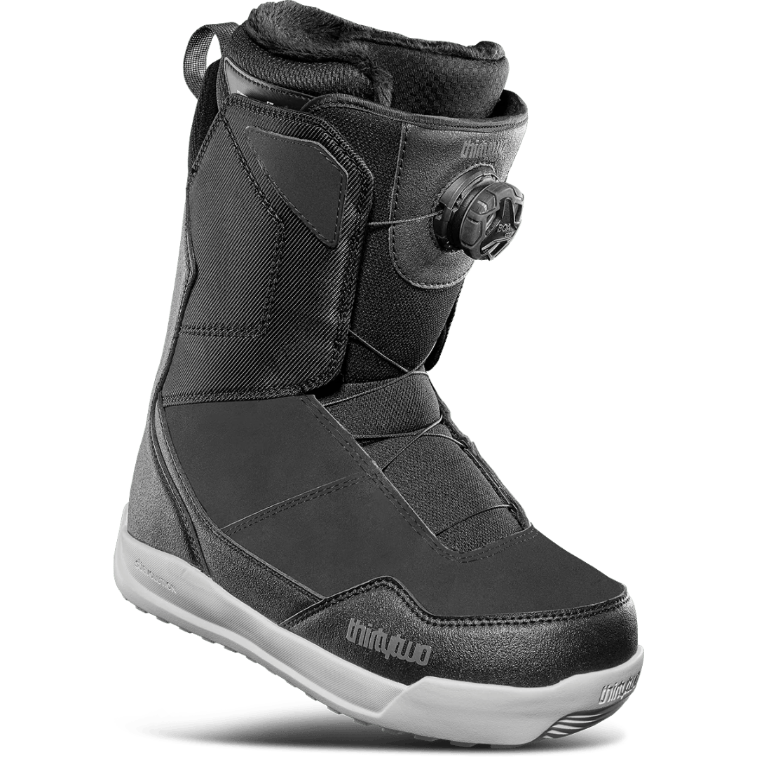 2026 Thirty Two Women’s Shifty BOA® Snowboard Boots – Black/Grey/White THIRTYTWO