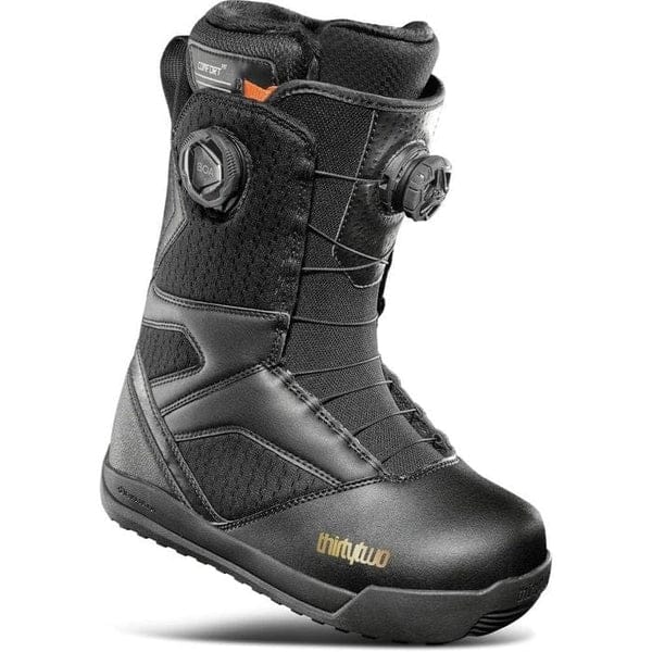 2026 Thirty Two Women’s STW Double BOA® ’25 Snowboard Boots – Black/Gold THIRTYTWO