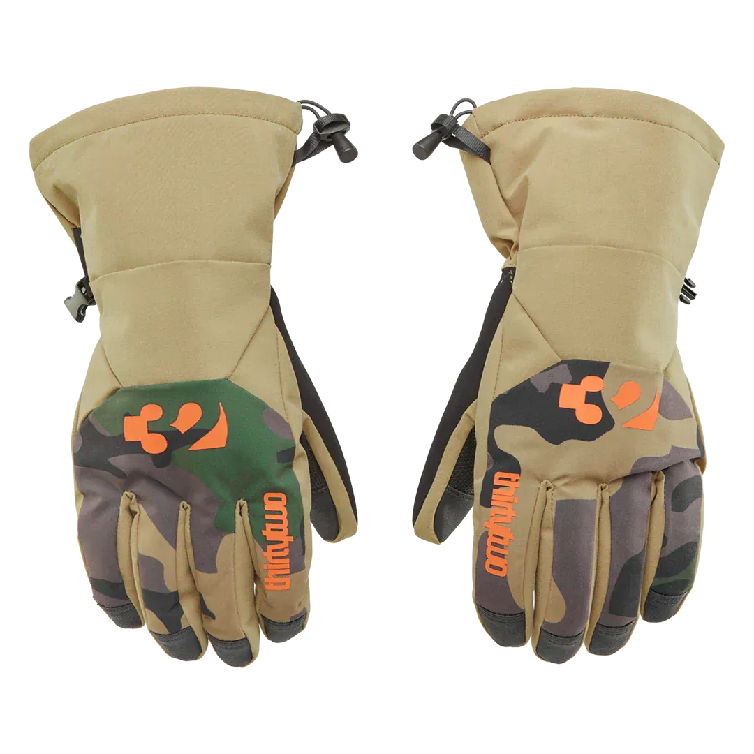 2026 ThirtyTwo Men’s Lashed Gloves – Khaki THIRTYTWO