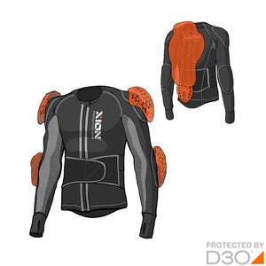2026 XION PG Men's Jacket Freeride – D3O XION PG