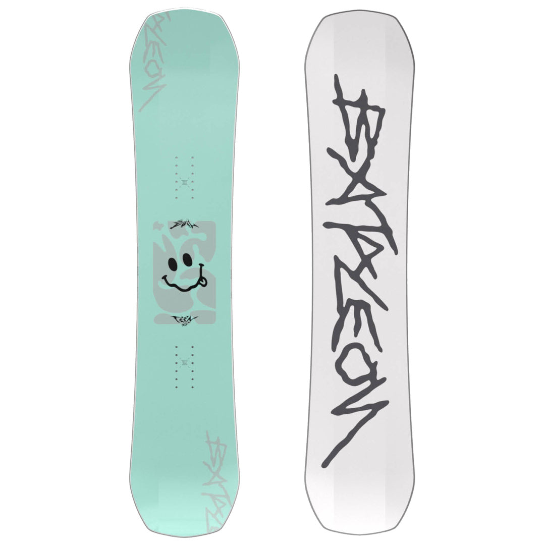 2027 Bataleon Evil Teen Youth Snowboard — Topsheet and base, straight-on view