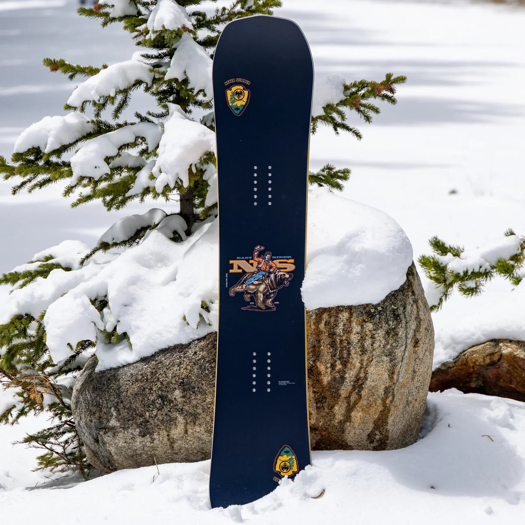 2027 Never Summer Easy Rider Snowboard Never Summer