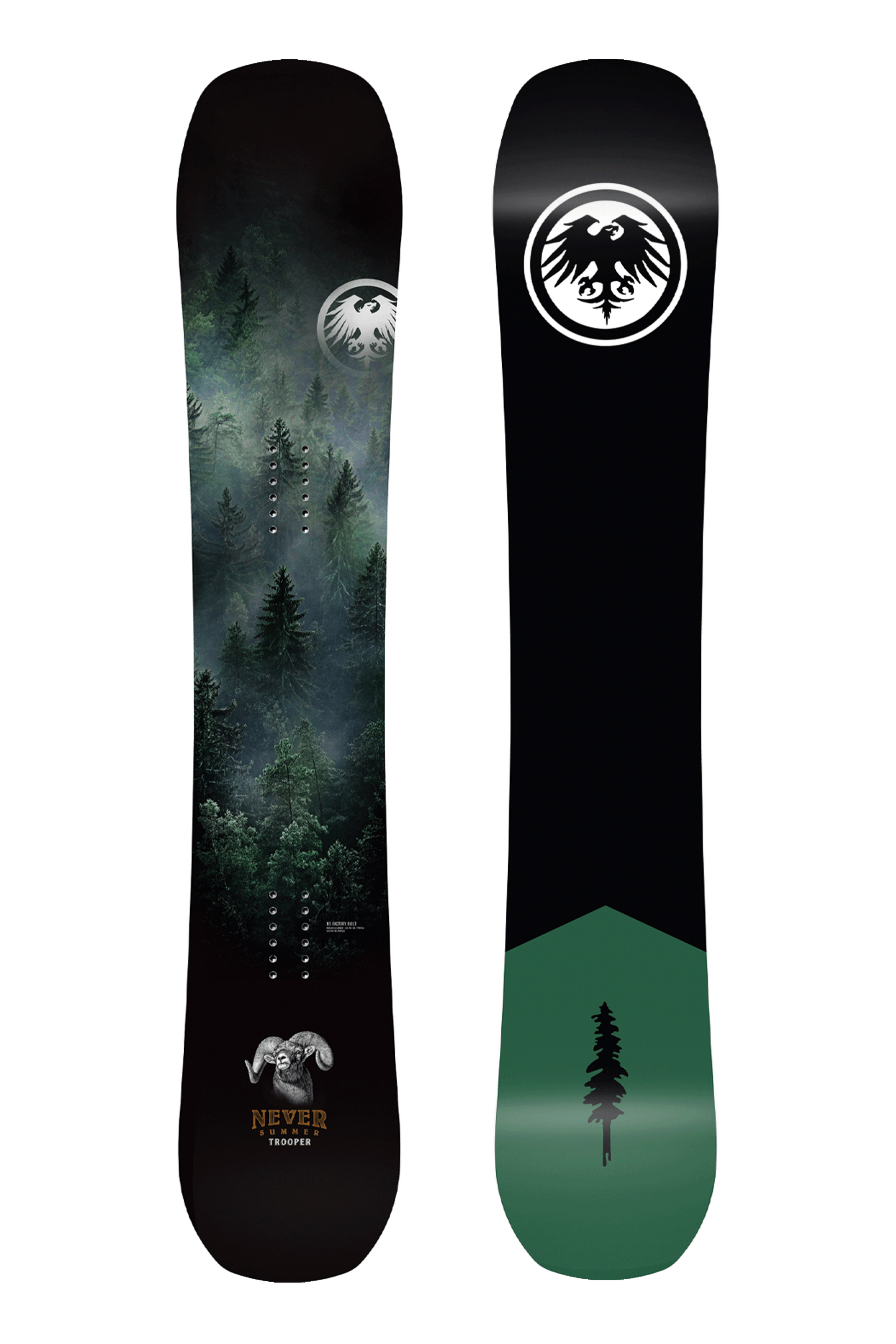 2027 Never Summer Trooper Snowboard Surface2Air Sports