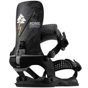 2027 Rome Viper Pro Snowboard Package with Katana AW Pro FASE® Bindings & DC Snowboard Bag ROME