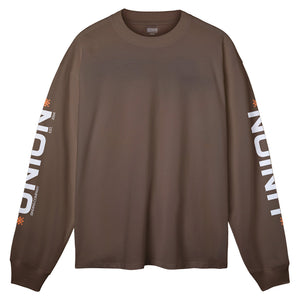 2027 UNION Core Long-Sleeve Tee - 15020002 BRN P 1