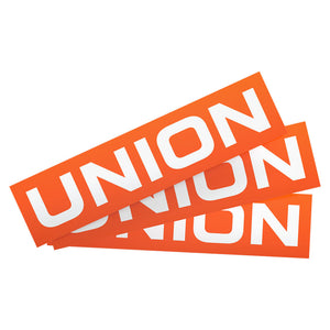 2027 UNION Brandmark Viynl Sticker (10pcs) - 18020200 ORG P 1