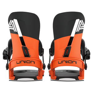 2027 UNION Atlas Snowboard Binding - ATLAS ORANGE REAR FULL PAIR