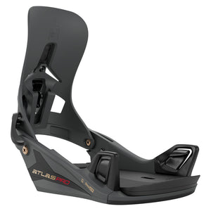 2027 UNION Atlas Pro Step On Snowboard Binding - ATLAS PRO StepOn BLACK FRONT
