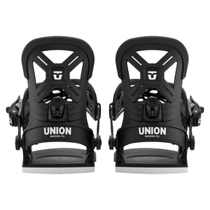 2027 UNION Cadet Snowboard Binding - CADET BLACK REAR FULL PAIR