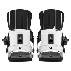 2027 UNION Contact Snowboard Binding - CONTACT WHITE REAR FULL PAIR