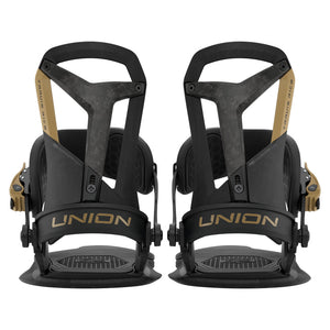 2027 UNION Falcor Snowboard Binding - FALCOR BLACK REAR FULL PAIR