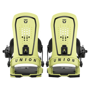 2027 UNION Force Snowboard Binding - FORCE YELLOW REAR FULL PAIR