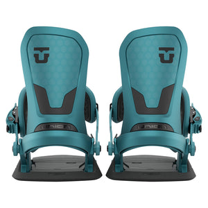 2027 UNION Neo Snowboard Binding - NEO GREEN FULL PAIR REAR