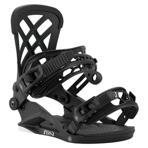 2027 UNION Rosa Snowboard Binding - ROSA BLACK FRONT