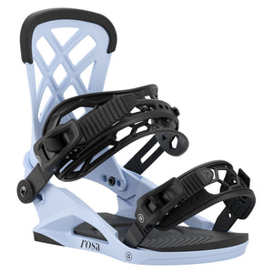 2027 UNION Rosa Snowboard Binding - ROSA LIGHT BLUE FRONT