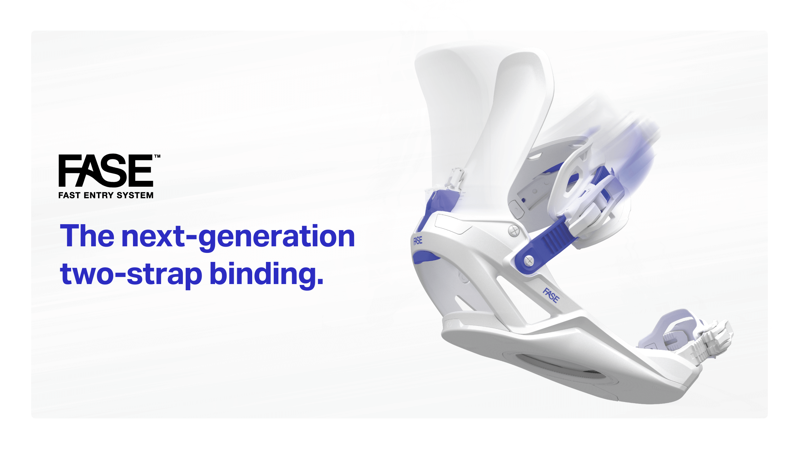 FASE Next Generation Two Strap Bindings Banner S2AS