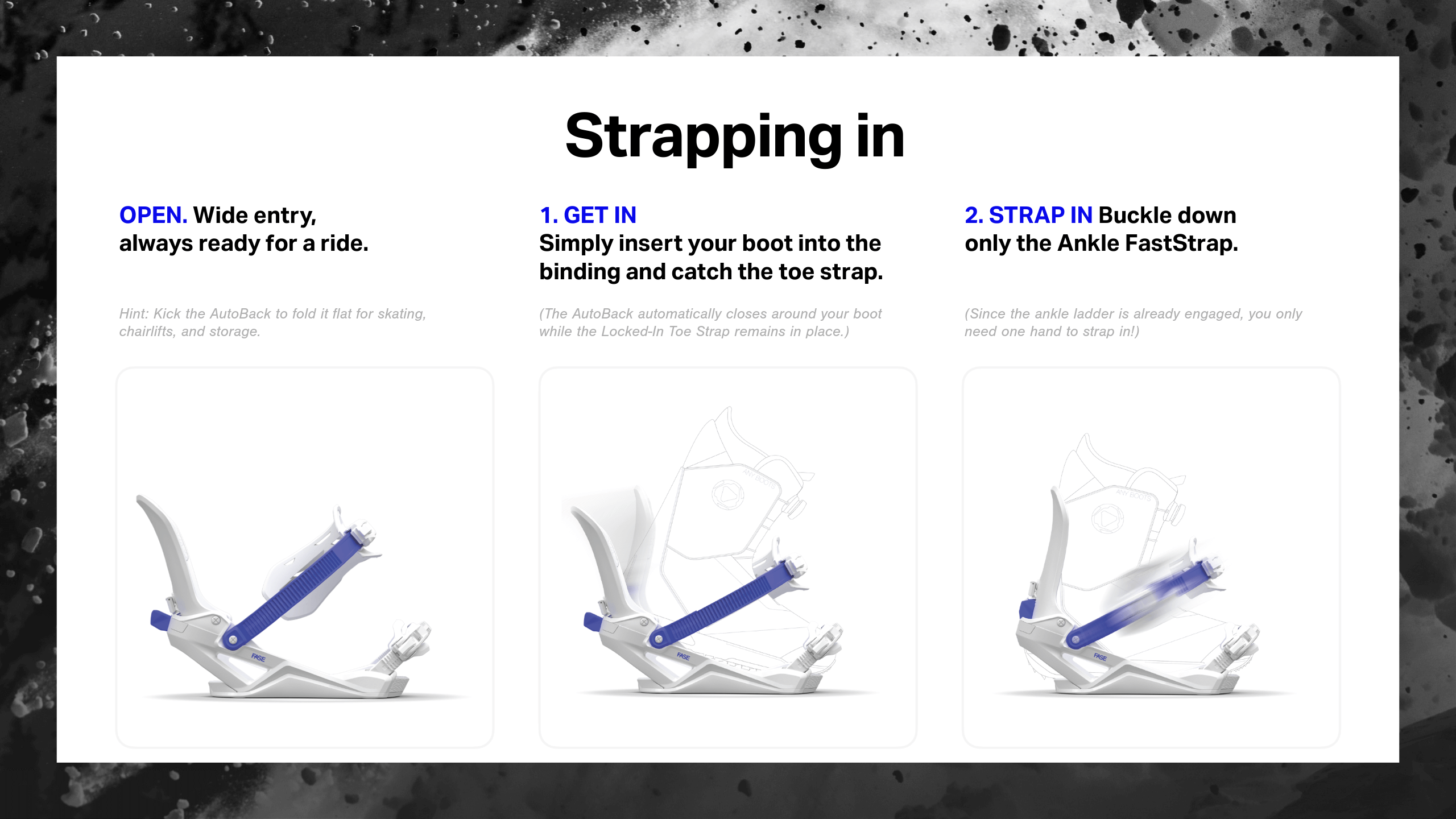 FASE Strapping In Banner