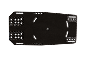 2027 Radar Carbon / G10 Front Plate with Adaptable Mounting
