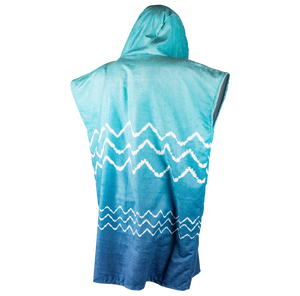 2027 Radar Change Towel Poncho - Blue Tropic