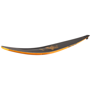 2027 Radar Boy's Total Radar Awesomeness Slalom Waterski - Matte Black / Tiger Yellow