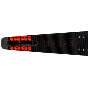 2027 Radar Union Slalom Waterski - Black / Race Red