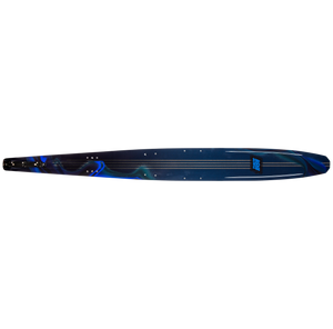 2027 Radar Senate Alloy Slalom Waterski - Carbon / Royal Flash
