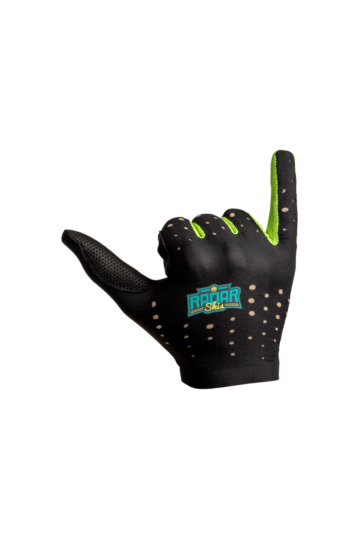 2027 Radar Range Waterski Glove - Black / Volt Green